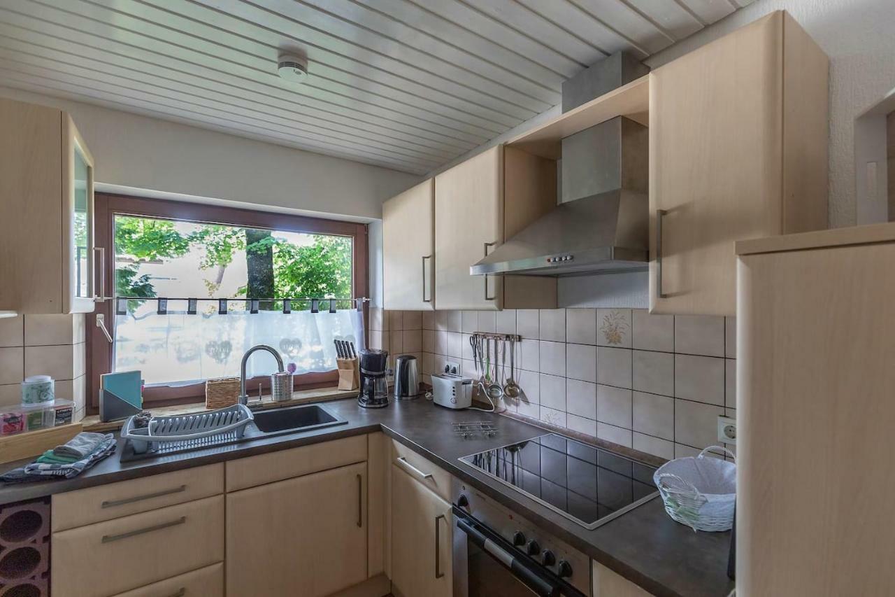 Elw, Sep. Eingang, Ueberdachte Terrasse, Naehe Backnang Daire Althutte Dış mekan fotoğraf